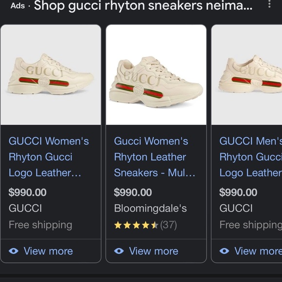 Gucci Rhyton Shoes - Picture 7 of 7